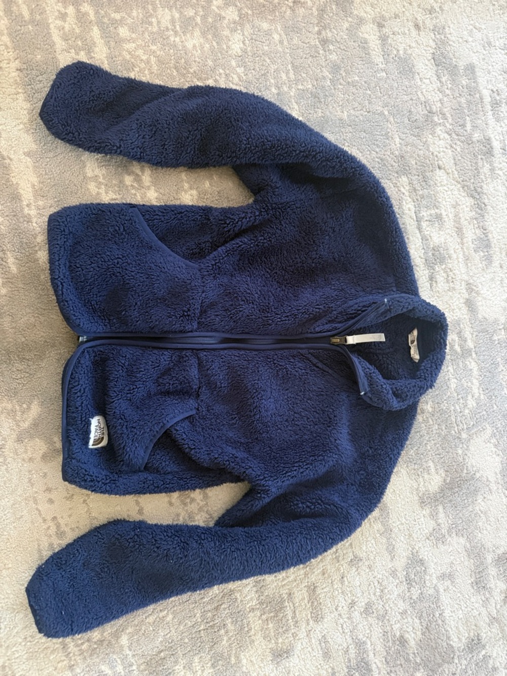 The North Face Kids Navy Blue Fleece Jacket